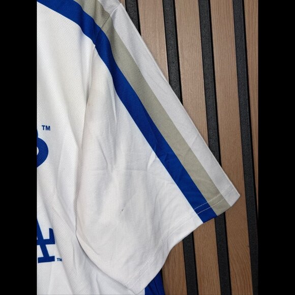 Stitches x MLB Jersey XL Mens White Los Angeles Dodgers Cooperstown Coll. - Picture 7 of 9
